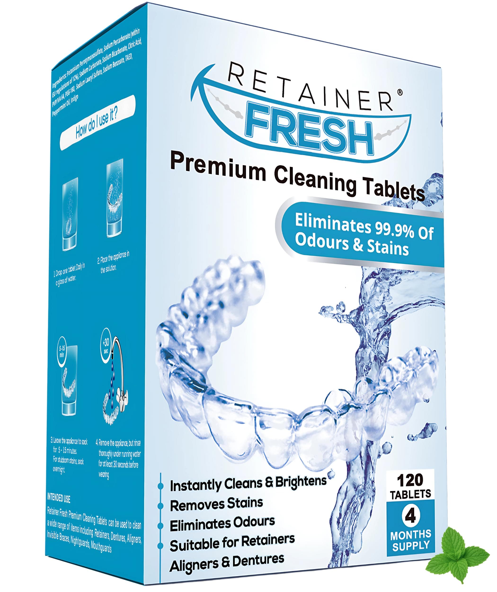 Retainer Reinigungstabletten - 120 Tabletten 😁