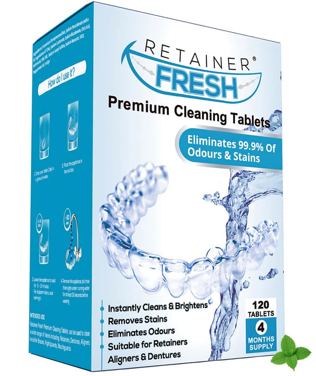 Retainer Reinigungstabletten - 120 Tabletten 😁