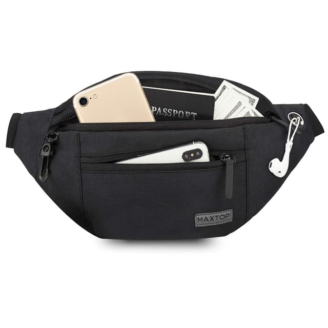 MAXTOP Bauchtasche Gürteltasche für Damen und Herren 🎒🏃‍♂️