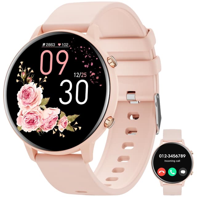 Hwagol Smartwatch Damen Herren mit 1.39'' Touchscreen 🌷🌈