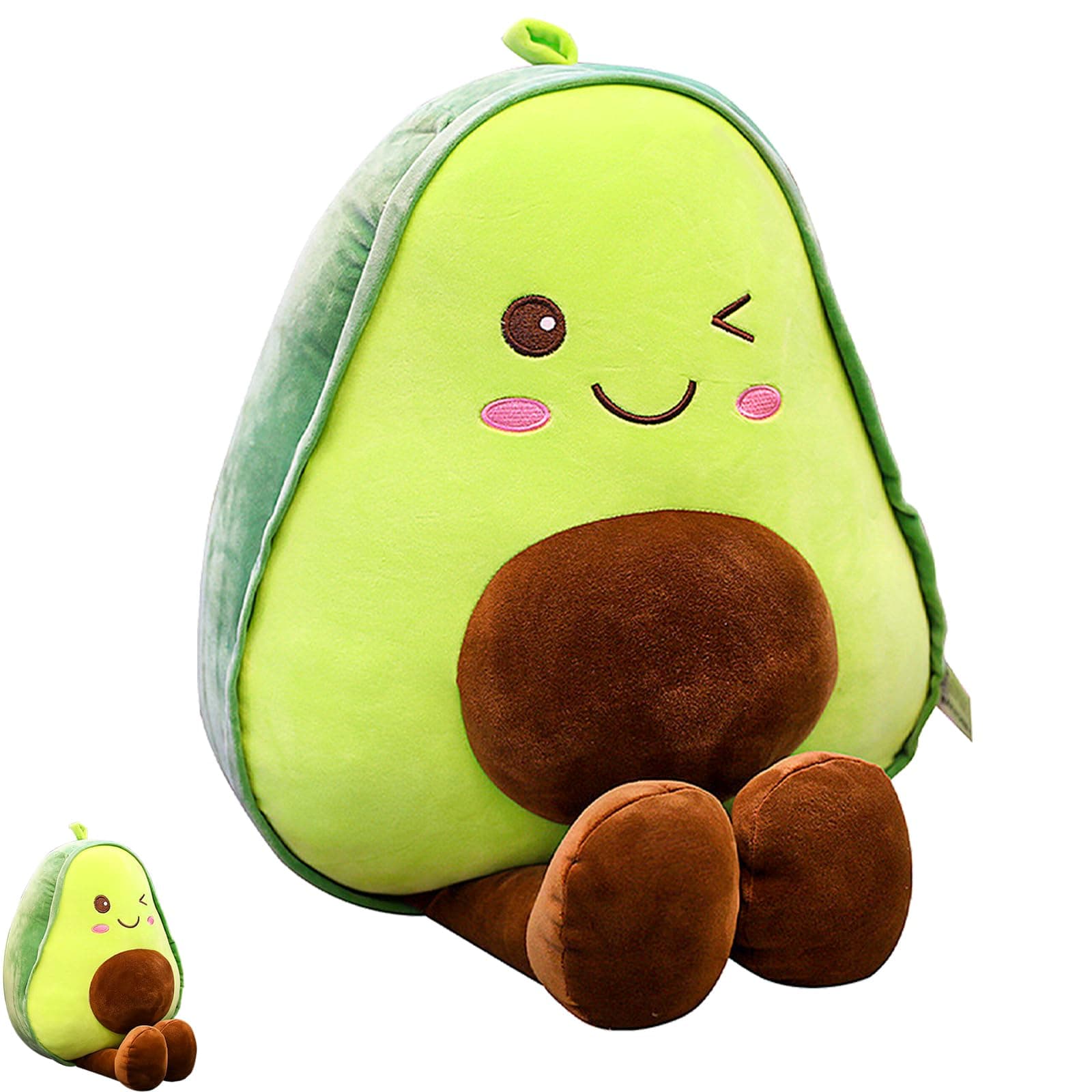 Avocado Kuscheltier 30cm - Gefüllte Plüsch Puppe 🥑 Kinder Geschenk