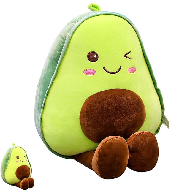 Avocado Kuscheltier 30cm - Gefüllte Plüsch Puppe 🥑 Kinder Geschenk