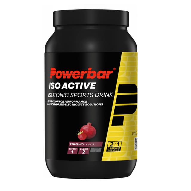 Powerbar - Isoactive - Red Fruit - 1320g - Isotonisches Sportgetränk 🍓🏋️‍♂️