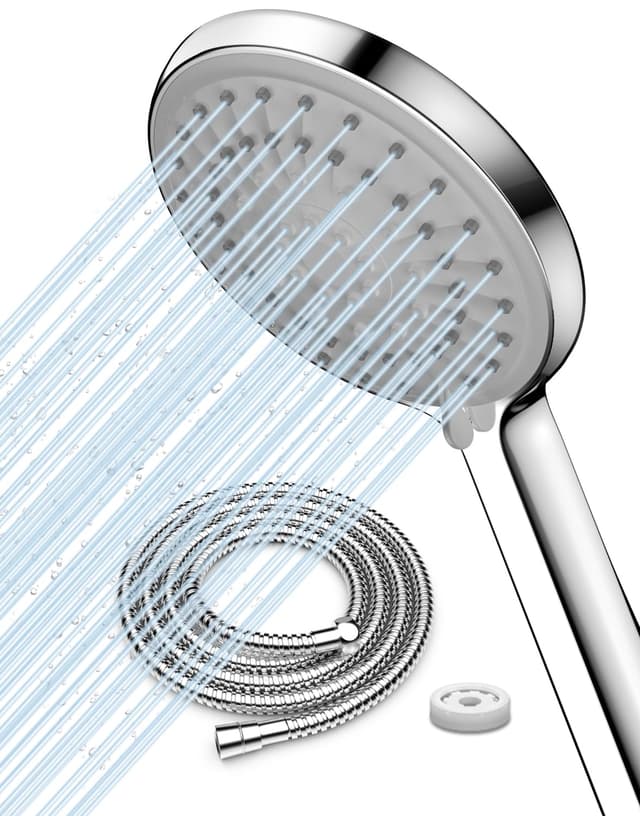 FASDUNT Duschkopf Wasserersparnis 49% 🚿