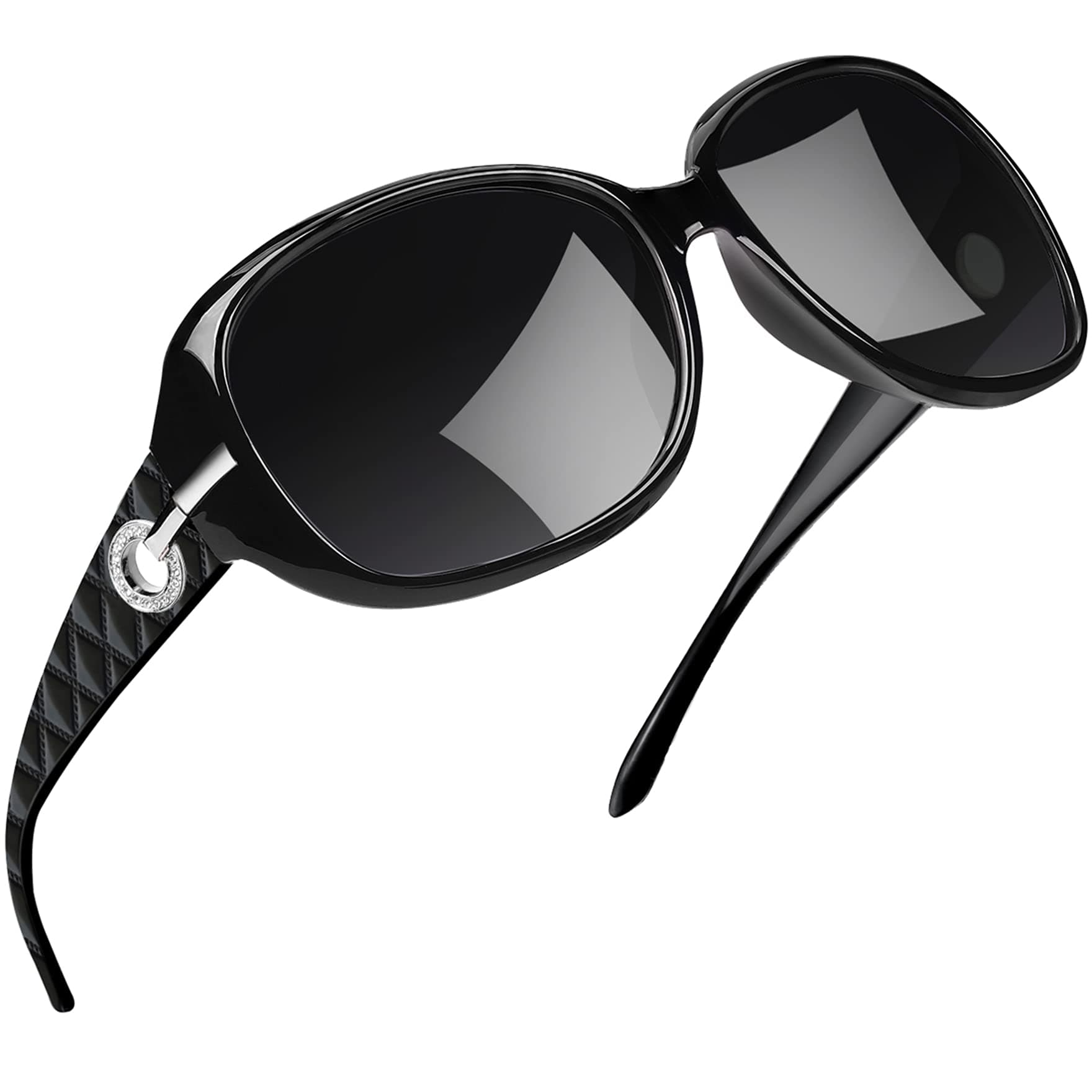 Joopin Elegante Große Sonnenbrille Damen Polarisiert XL Übergroße UV400-Schutz 😎🕶️