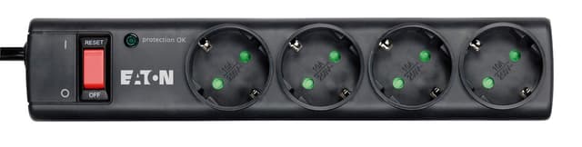 🔌 Eaton PS4D Schutzleiste 4 DIN - Steckdosenleiste mit Überspannungsschutz ⚡
