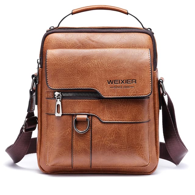 Umhängetasche Herren Schultertasche Herrentasche Klein Vintage 🎒