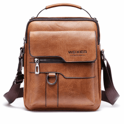 Umhängetasche Herren Schultertasche Herrentasche Klein Vintage 🎒 Angebot bei HelloDeals