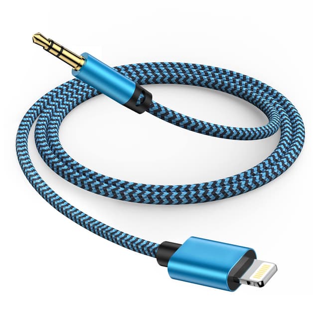🔊 Gaef Auto AUX Kabel für iPhone 1M [MFi Zertifiziert] 🎶