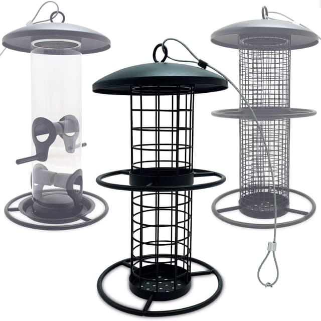 🐦🌿 Zooprinz Premium XL Vogelfutterspender - Perfekte Größe & Lange Haltbarkeit 🌻🦜