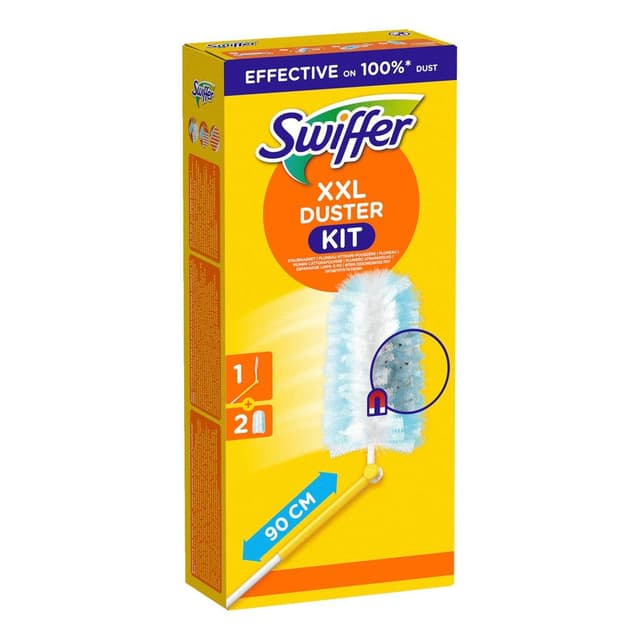 🌟 Tolles Angebot! Swiffer Staubmagnet Starterkit XXL Griff + 2 Tücher