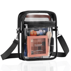MoKo Transparente Crossbody Schultertasche - Stadion Genehmigt! 🏟️ Angebot bei HelloDeals