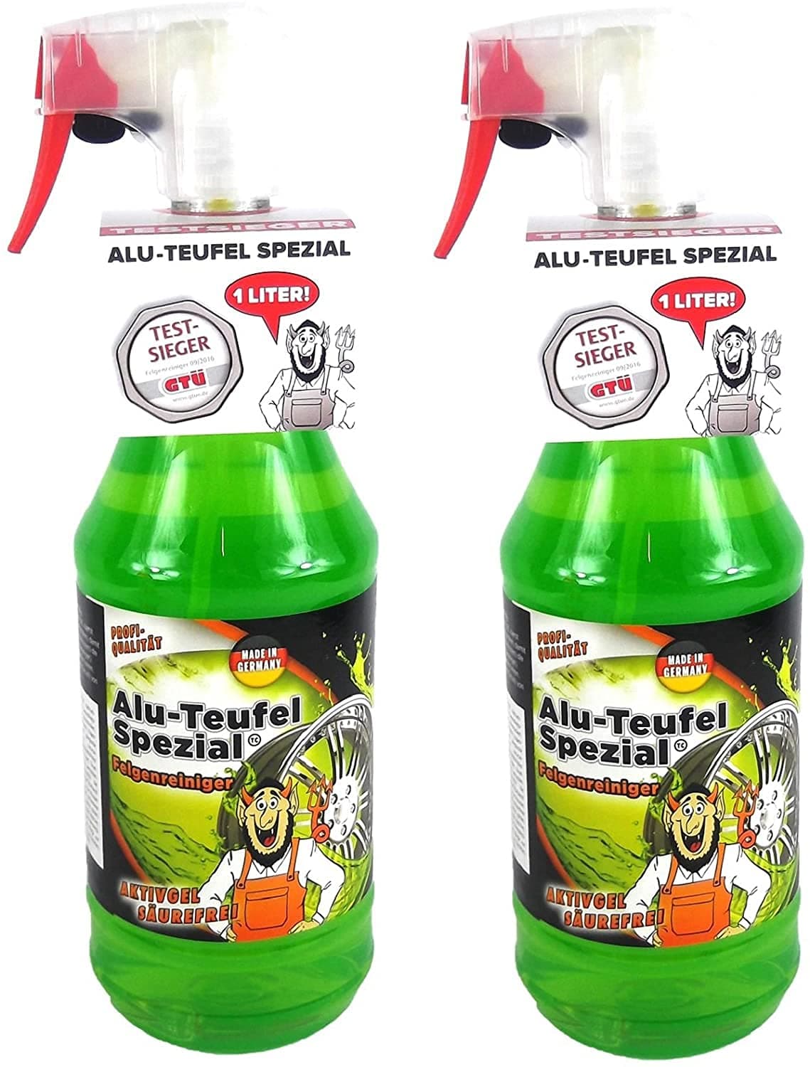 🔥 Super Deal! 2x 1L TUGA Alu-Teufel Spezial Felgenreiniger 💥