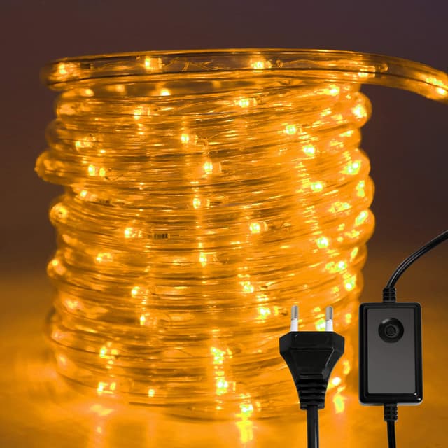 🌟 Angebot: Ikodm 10m LED Lichtschlauch mit 240 Gelb LEDs 🌟