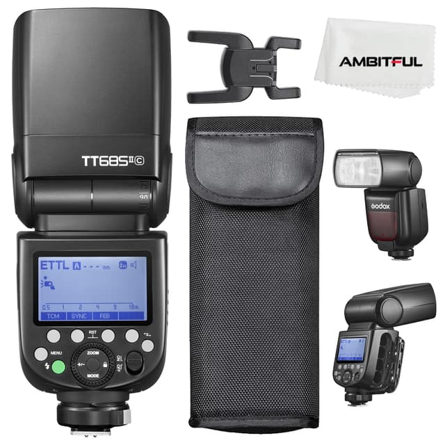 Angebot: Godox TT685IIC 1/8000s HSS GN Speedlite Blitzgerät mit TTL TCM Funktion 🌻