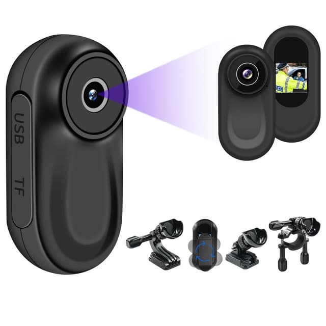📷 LXMIMI Action Cam 120° Tragbare Sportkamera mit 0,63-Zoll-Display
