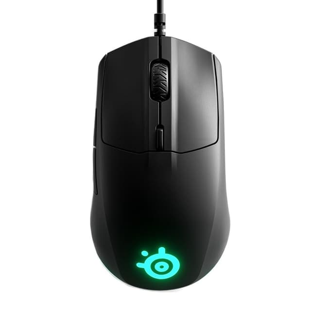 🎮🖱️ SteelSeries Rival 3 Gaming-Maus - Optischer TrueMove Core-Sensor - 8500 CPI - Schwarz