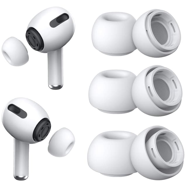 YUWAKAYI Airpods Pro Ersatz-Ohrstöpsel - 3 Paar Silikon-Ohrstöpsel mit Geräuschreduzierung