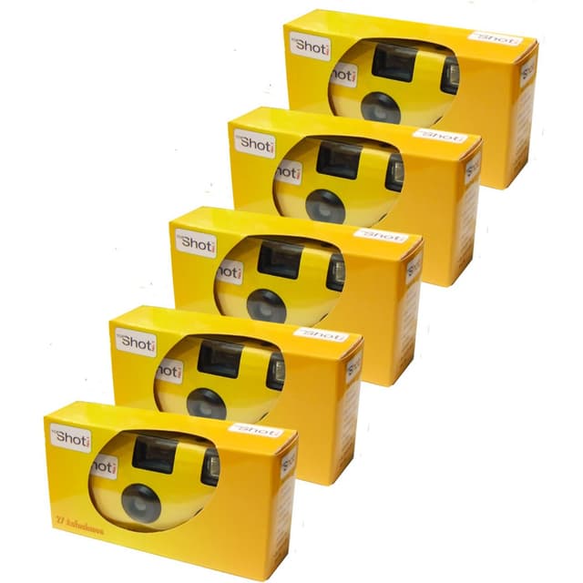 📸🎉 TopShot Einwegkamera Paket mit 5 Kameras! 🎞️📷