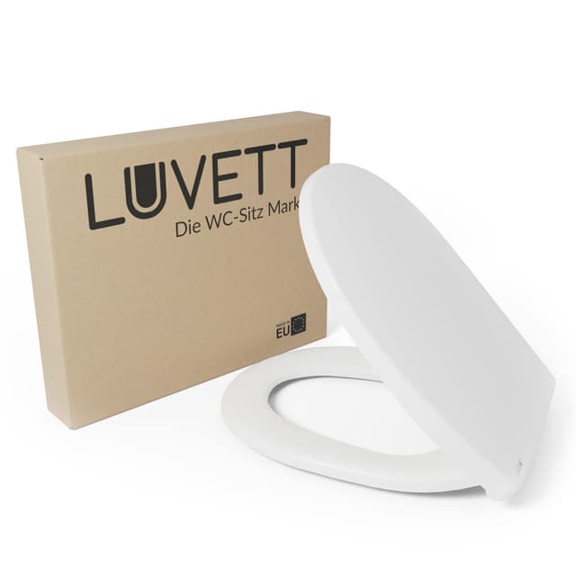 LUVETT® WC-Sitz mit Absenkautomatik C100 oval universell - Tolles Angebot!