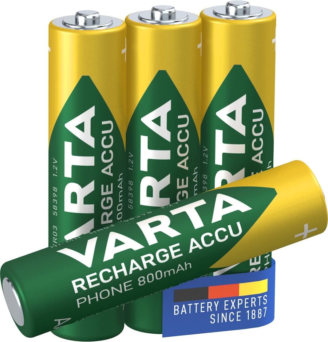 🔋 VARTA AAA Batterien, wiederaufladbar, 4 Stück - Sonderangebot!