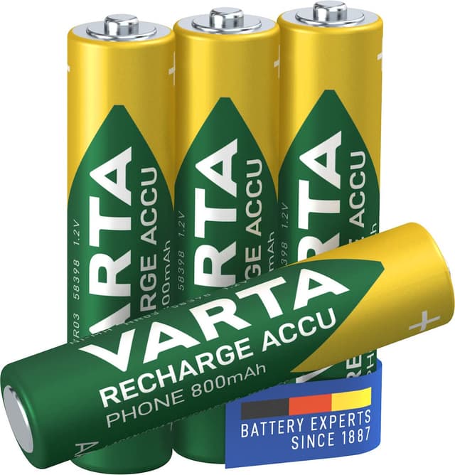 🔋 VARTA AAA Batterien, wiederaufladbar, 4 Stück - Sonderangebot!