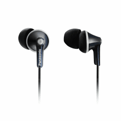 🎧 Panasonic RP-HJE125E-K Ergofit In-Ear-Kopfhörer mit kraftvollem Klang 🎵 Angebot bei HelloDeals