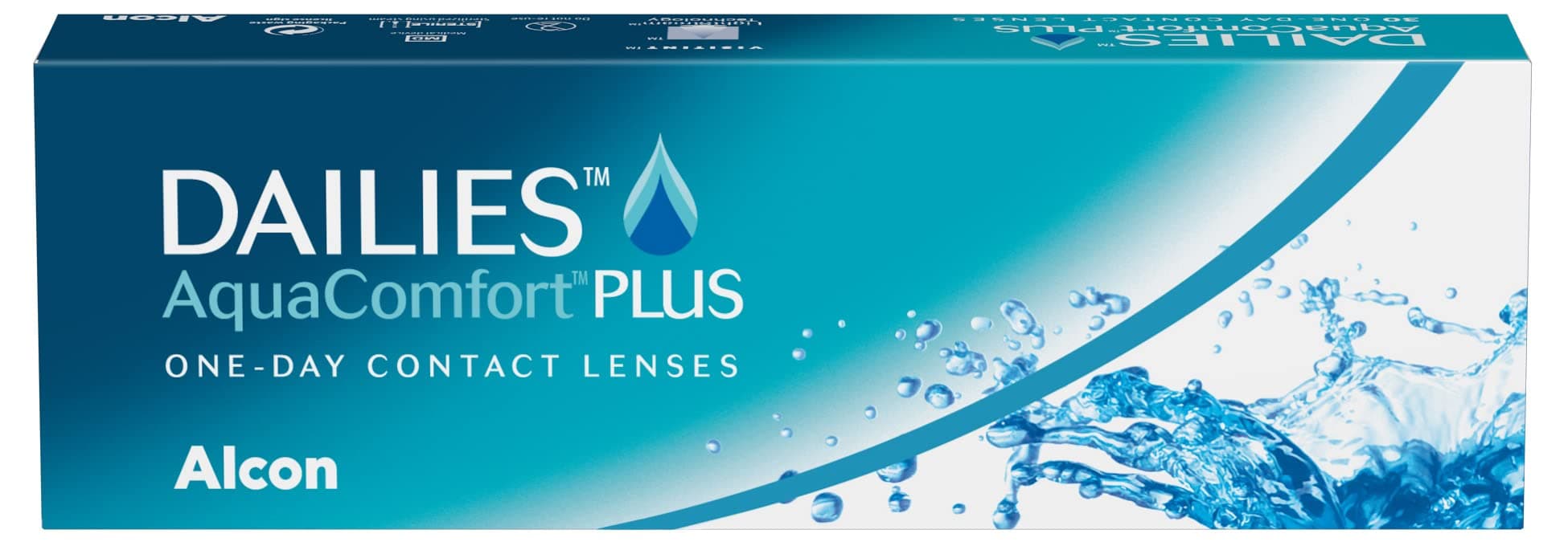 Dailies AquaComfort Plus Tageslinsen weich | 30 Stück | 🌟👁️ -01.50 Dioptrien | 8.7 mm | 14.0 mm