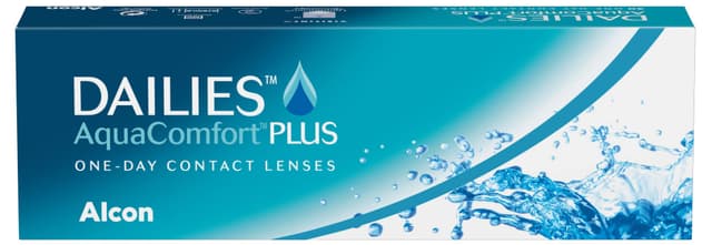 Dailies AquaComfort Plus Tageslinsen weich | 30 Stück | 🌟👁️ -01.50 Dioptrien | 8.7 mm | 14.0 mm