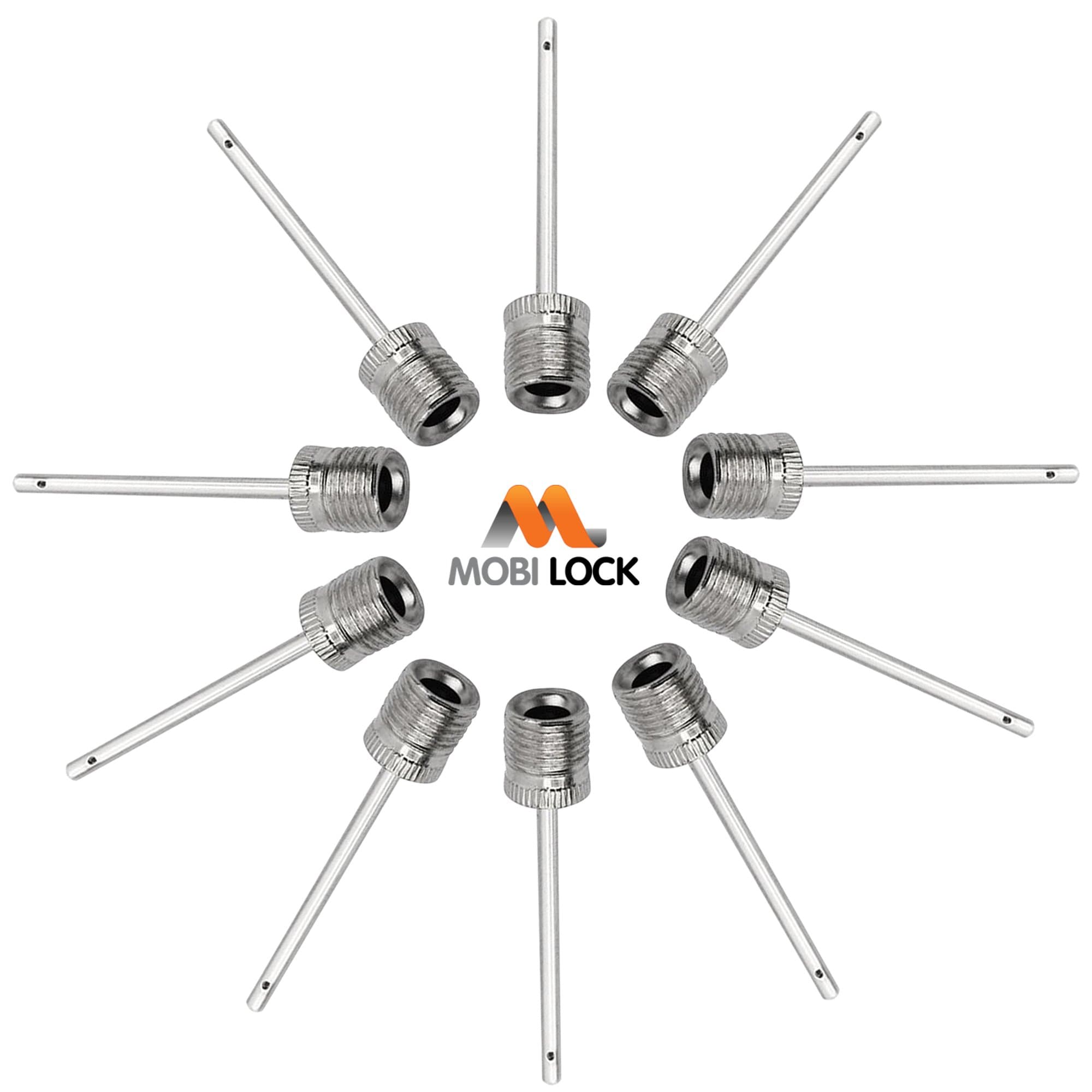 Mobi Lock Nadel zum Aufpumpen von Bällen (15er Pack) 🏀⚽️🏈🏐