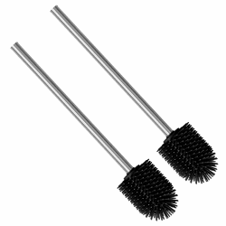 Nirox 2er Set Silikon Klobürsten Schwarz 🚽🧼