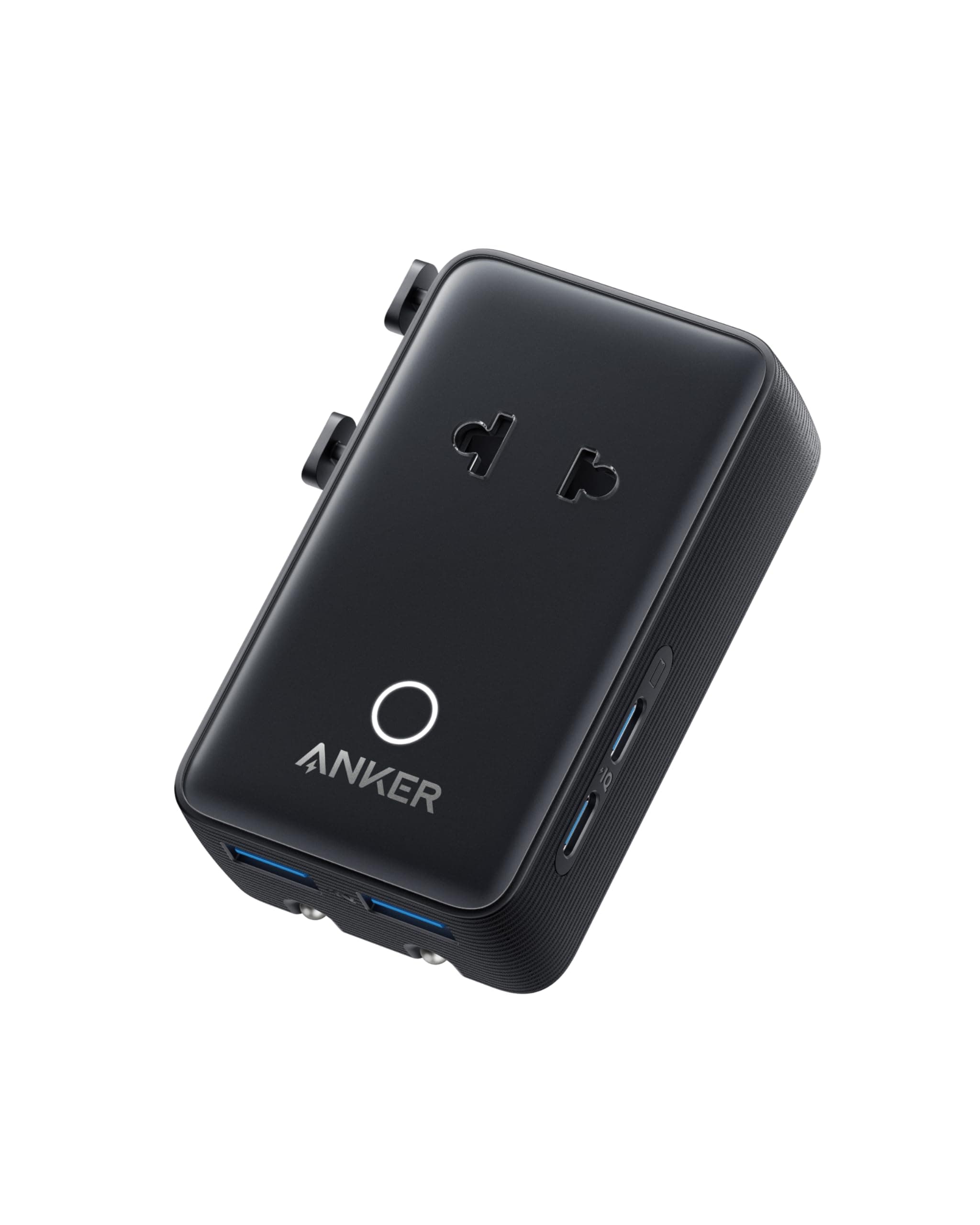 🔌🌍 Anker Nano Reiseadapter Weltweit - Universal Reiseadapter mit 4X USB, 2X USB C, 2X USB A und 1x AC