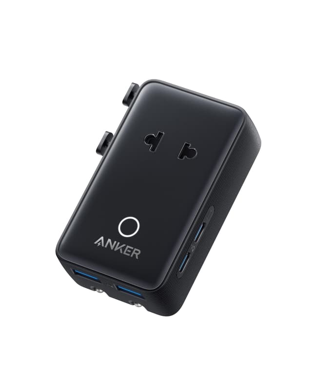 🔌🌍 Anker Nano Reiseadapter Weltweit - Universal Reiseadapter mit 4X USB, 2X USB C, 2X USB A und 1x AC