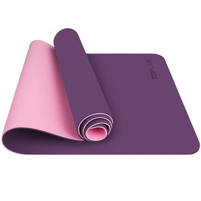🧘 TOPLUS Gymnastikmatte & Yogamatte in Violett 🟣🌿🧘