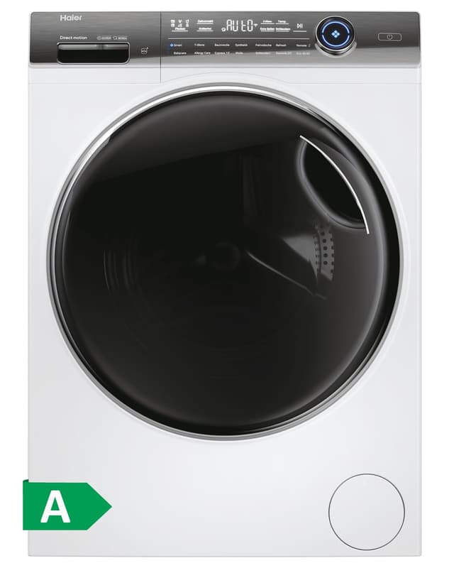 Haier Smarte Frontlader Waschmaschine 10kg I I-PRO SERIE 7 PLUS HW100-BD14979U1 I 🌟 Waschmaschine mit A-Effizienz, 1.400 U/Min. & leisem Direktantrieb