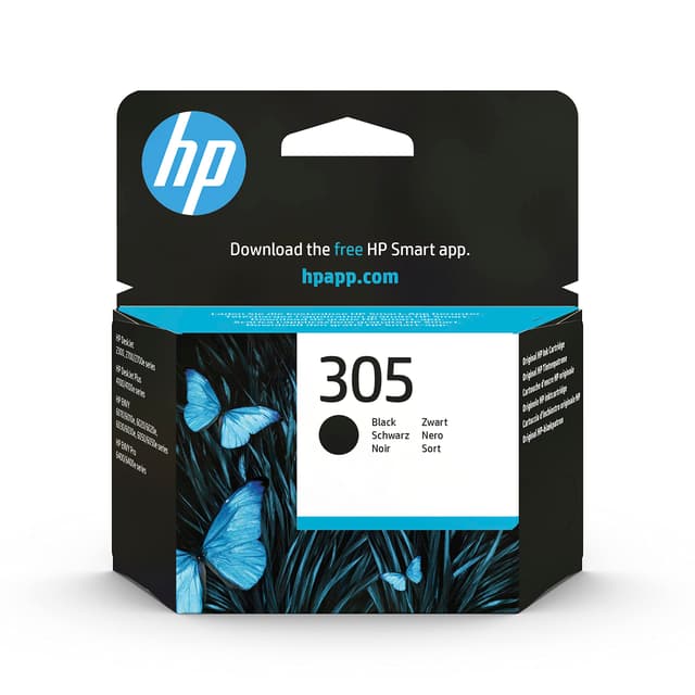 🖨️ HP 305 (3YM61AE) Original Druckerpatrone Schwarz für HP DeskJet 27xx, 41xx, HP ENVY 60xx, 64xx Schwarz Standard - Sonderangebot!