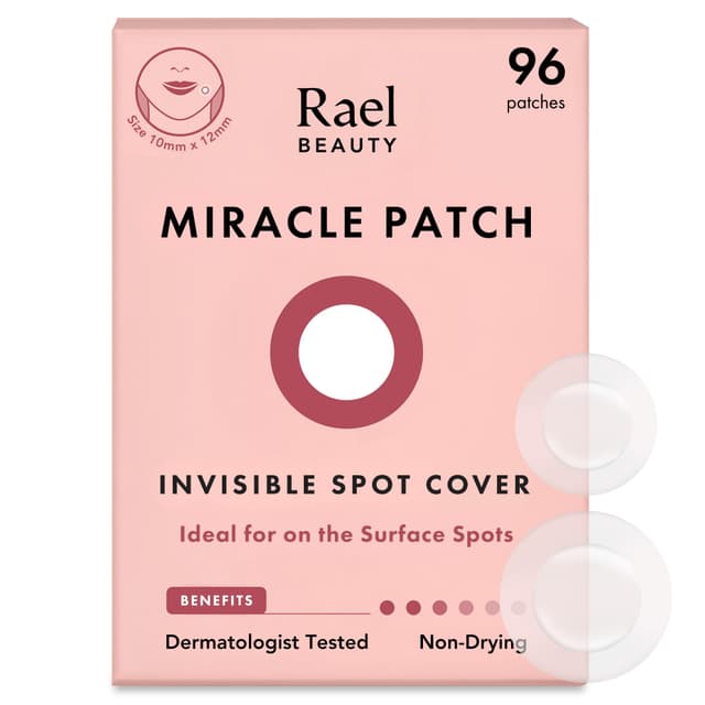 🌟 Rael Pickel Patch - Unsichtbare Spotabdeckung Hydrokolloid Anti-Akne Pflaster für Gesicht