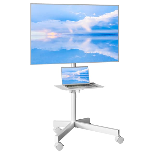 📺 BONTEC Mobiler TV Ständer auf Rollen für 23-60 Zoll Plasma/LCD/LED Fernseher 📡