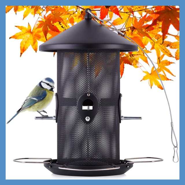🐦🌿 Zooprinz Premium XL Vogelfutterspender - Wetterfest und langlebig 🌞