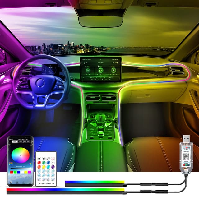 Wilktop Auto LED Innenbeleuchtung mit APP 🚗💡