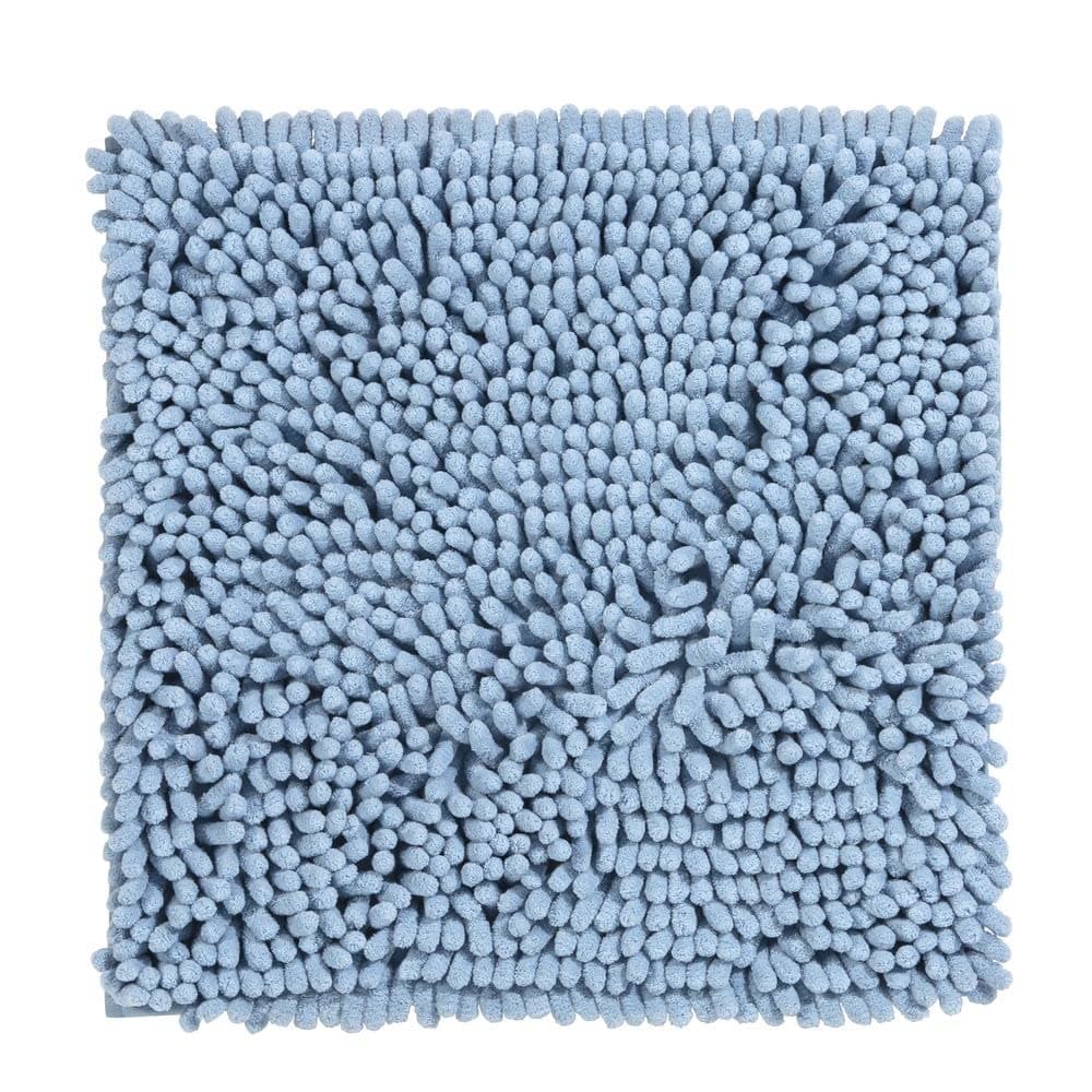 PANA® Premium Chenille Badematte (45x45cm) in Hellblau 🛁🌟