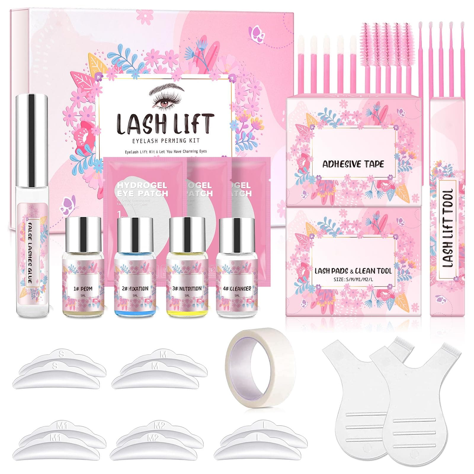 Professionelles Wimpernlifting Set 🌿 Luxe Wimpern Lifting Perming