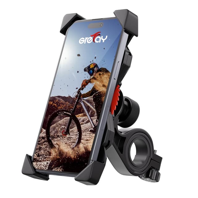 🚴‍♂️ Grefay Fahrrad Handyhalterung Universal 360° Drehbar 📱
