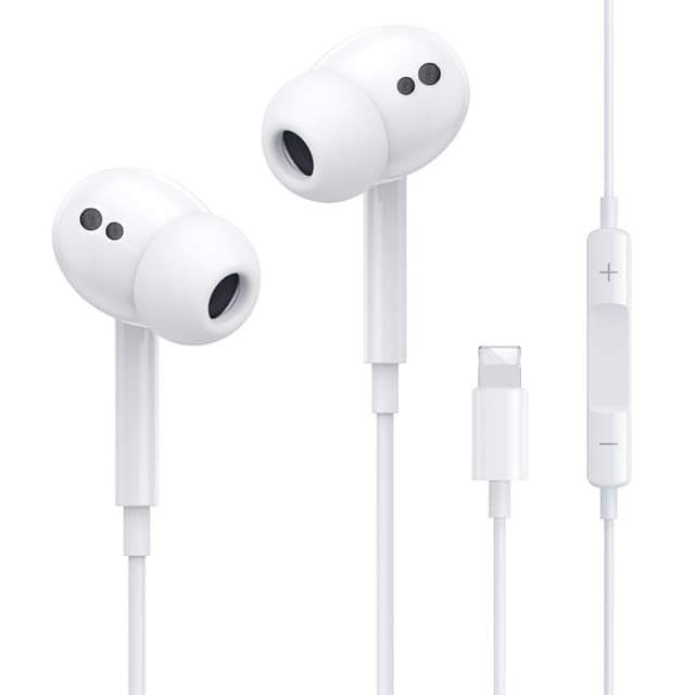 🎧 iPhone Kopfhörer mit Kabel MFiZertifiziert - In-Ear Kopfhörer mit Mikrofon und Lautstärkeregler