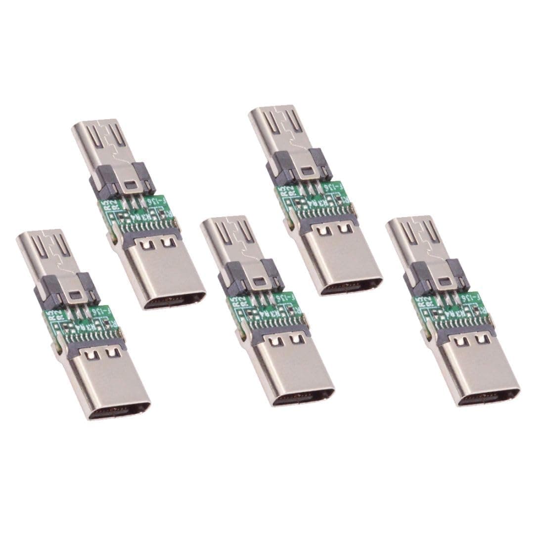 🔌📱 Chenyang 5 PACK Micro USB OTG Adapter USB-C Female 🌟