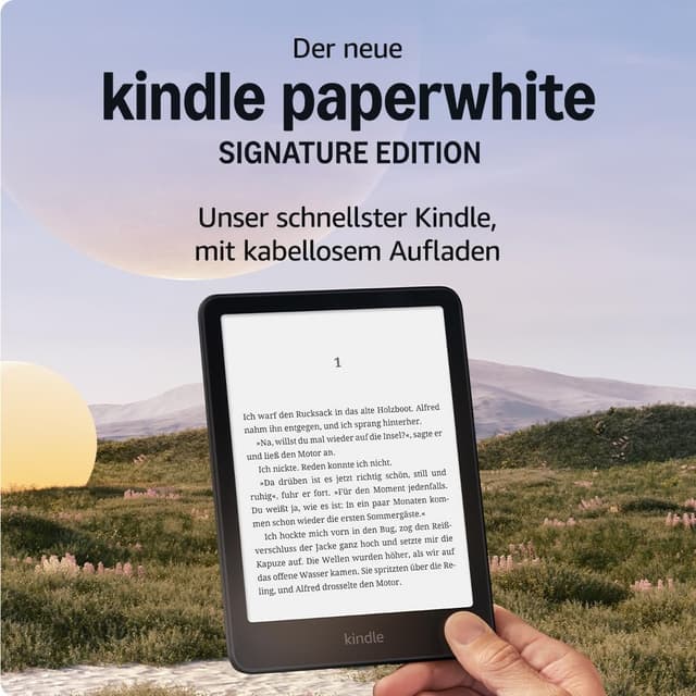 📚🔥 Zertifiziert und generalüberholt Amazon Kindle Paperwhite Signature Edition (32 GB) - Unser schnellster Kindle!