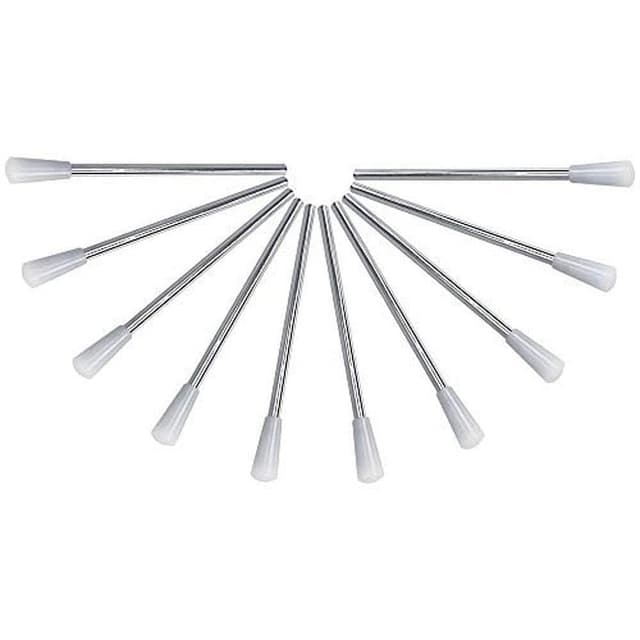 🎶 A-Star Metall-Dreiecksschlägel mit Gummigriff – 10 Packung Schläger 🎵