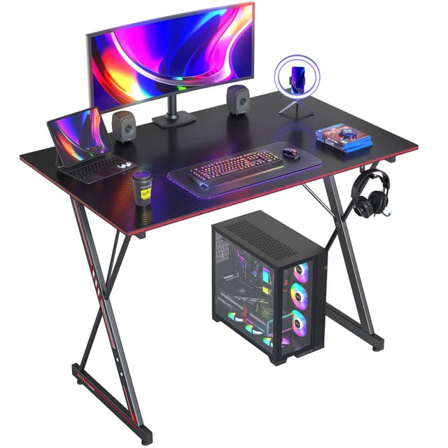 🎮 DESINO Gaming Schreibtisch 80 x 50 cm 🖥️