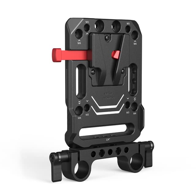 SMALLRIG V Mount Batterieplatte Battery Plate mit Dual 15mm Rod Clamp - 3016 🚀🔋