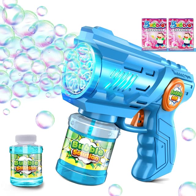🎉 Super Deal: Seifenblasenpistole mit LED Licht für Kinder 🎈
